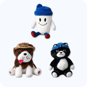 Dutch Bros Plush 3PCS